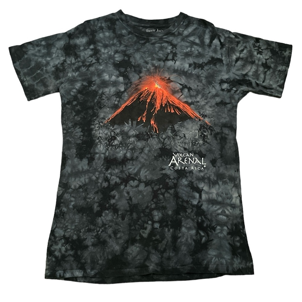 Tropical joes Volcan Arenal Costa Rica shirt heavy cotton size large